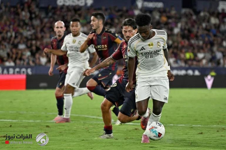 ريال مدريد يقسو على ليفانتي ويواصل صدارته لليغا