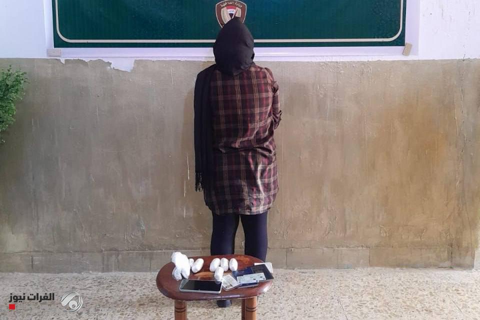 ضبط متهمة بحوزتها 300 غم من الكريستال في ميسان
