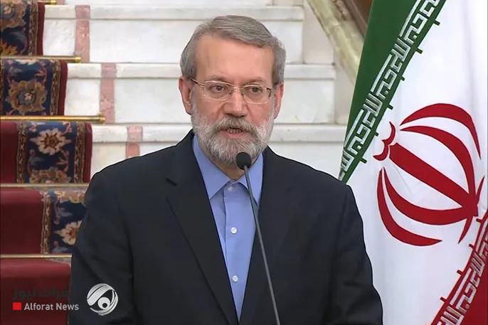 لاريجاني: محاولات لإشعال حرب أهلية في إيران وسنتعامل بحزم مع مثيريها