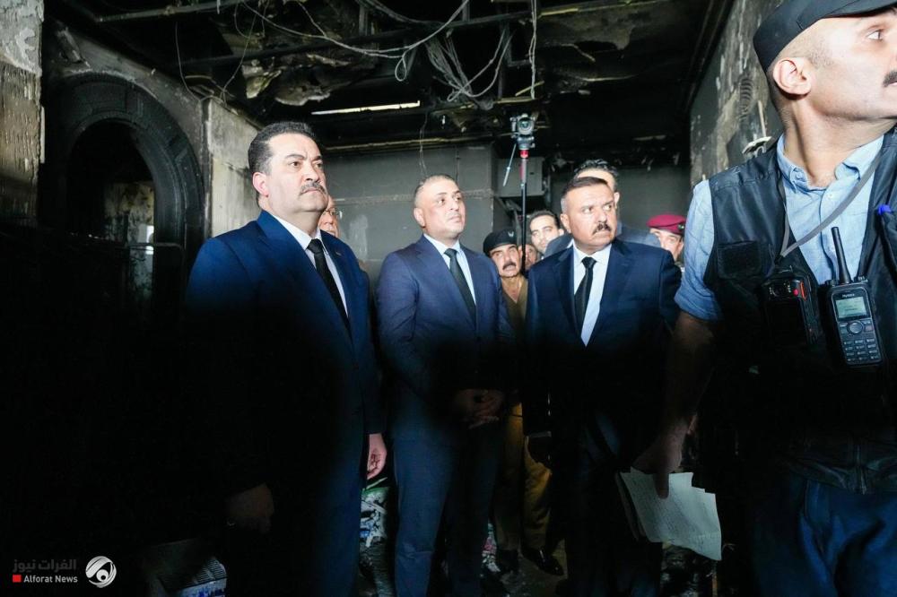 مكتب رئيس الوزراء: إحالة محافظ واسط الى التحقيق في حادث حريق الكوت