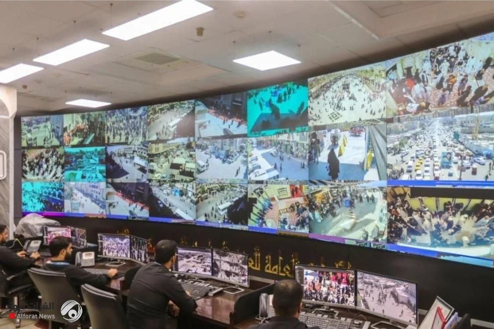 الداخلية تعلن نشر أكثر من 1600 كاميرا مراقبة في كربلاء المقدسة