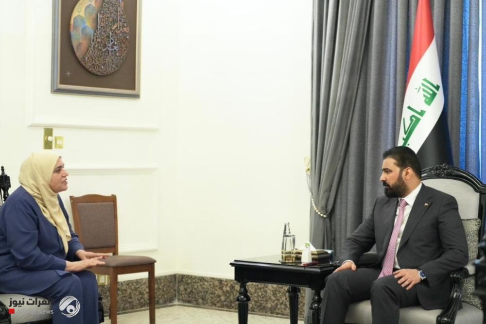 الزيدي وطيف سامي يناقشان الإيرادات والرواتب والتحديات المالية الراهنة
