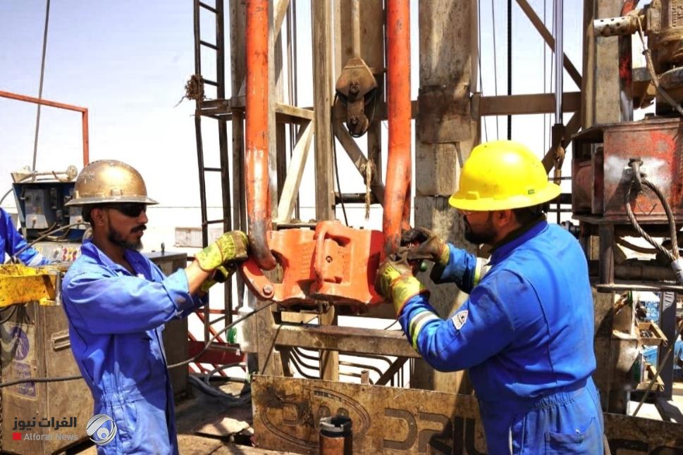 شركة الحفر العراقية تنجز استصلاح البئر النفطية WQ1-146 في حقل غرب القرنة/1