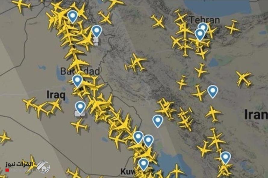 النقل: أكثر من 750 طائرة تعبر الأجواء العراقية يومياً