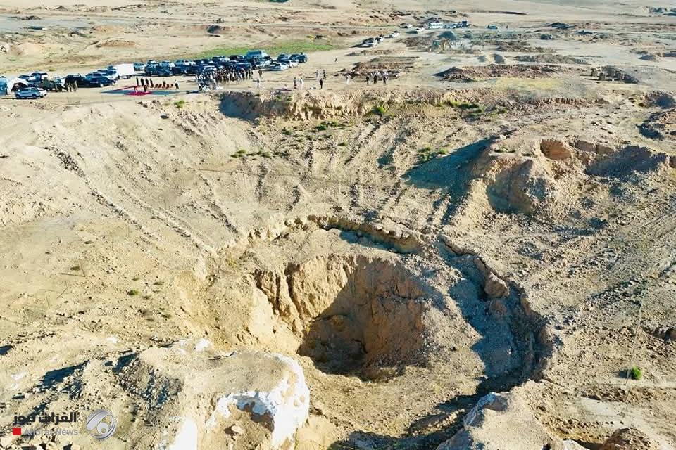 بالصور.. فتح أكبر مقبرة جماعية بتاريخ البشرية جنوب الموصل