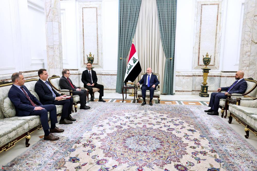 رئيس الجمهورية يتسلم رسالة تهنئة من اردوغان ويؤكد تعزيز العلاقات ومعالجة ملف المياه