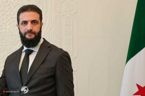 الرئيس السوري المؤقت يصل الرياض في أول زيارة خارجية