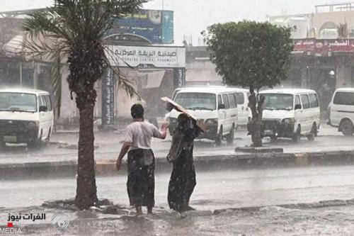 اليمن.. الأمطار تحاصر عدن ووفيات في شبوة وحضرموت