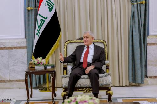 رئيس الجمهورية: استقرار العراق هو الركيزة الاساسية للتطور على المستويات كافة