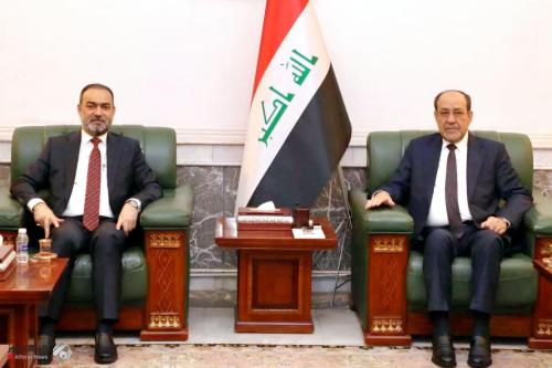 أبورغيف والمالكي يبحثان تعزيز التواصل بين هيأة الإعلام والقيادات السياسية