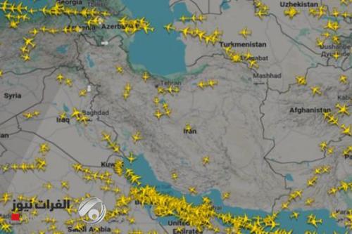 إيران تعيد فتح مجالها الجوي بعد إغلاق مؤقت