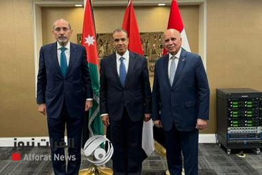 وزراء خارجية العراق ومصر والأردن: رؤية مشتركة تجاه فلسطين ورفض للعدوان على غزة وسوريا