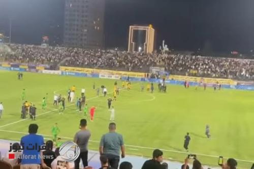 عقوبة لأربيل.. حرمان جماهيره مباراتين وغرامة 10 ملايين بسبب الشغب