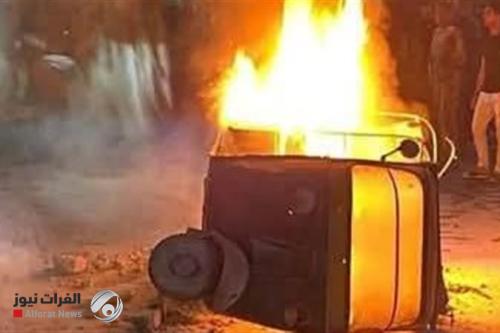 بالفيديو.. إحباط خدعة الدراجة المحروقة في الكرخ