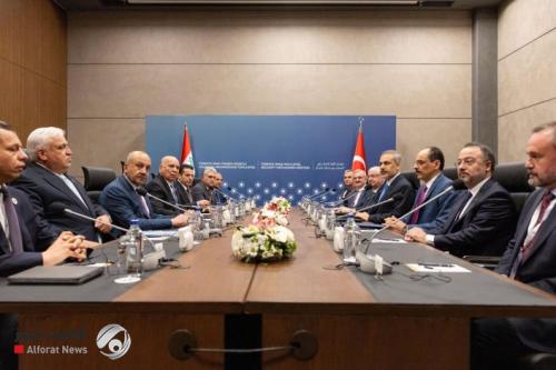 العراق وتركيا يعقدان الاجتماع الأمني الخامس ضمن آلية التعاون رفيعة المستوى