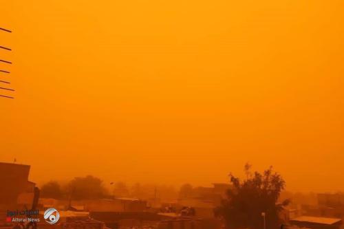 موجات الغبار تتقدم نحو شرق وشمال العراق وتخف غرباً