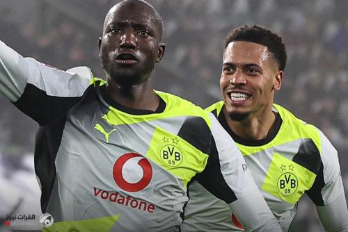 بوروسيا دورتموند يخطف فوزاً مثيراً أمام فولفسبورغ بالدوري الألماني