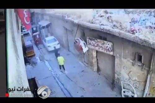 شاهد .. لحظة الاطاحة بعصابة خطيرة في بغداد
