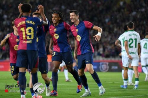 برشلونة يَكتسح بيتيس على أرضه في الدوري الإسباني