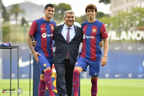 لماذا حذف برشلونة خبر رحيل الثنائي فيليكس وكانسيلو؟