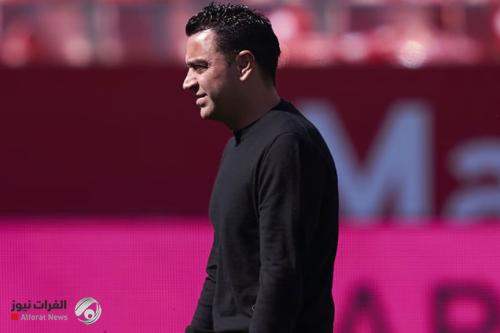 تشافي يعاقب لاعبي برشلونة بعد الهزيمة أمام جيرونا