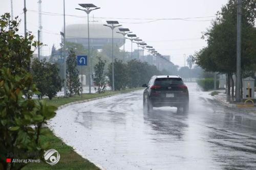 توقعات بأمطار غزيرة تشمل بغداد الليلة.. وحالة جوية جديدة الجمعة