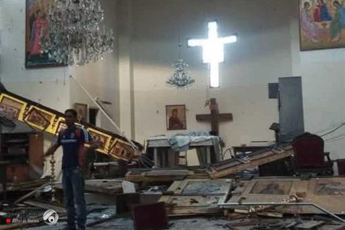 الصحة السورية: 13 قتيلاً و53 جريحاً في تفجير كنيسة مار الياس بدمشق