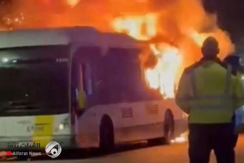 حريق "مرعب" في حافلة جماهير برشلونة قبل موقعة الأبطال