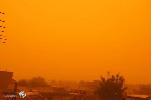 الأنواء الجوية: منخفض جوي يضرب العراق بغبار كثيف وتقلبات في حالة الطقس