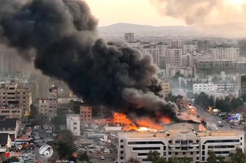 بـ 250 غارة جوية.. الكيان الصهيوني يدمر أهم المواقع العسكرية في سوريا