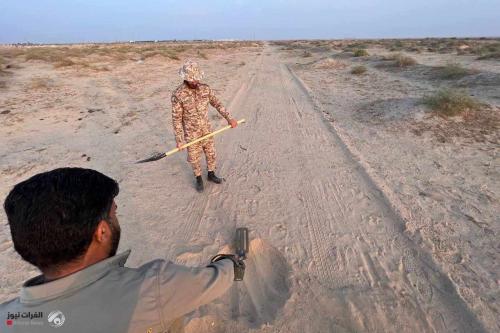 بالصور.. الحشد الشعبي يطهر مليون متر مربع لأكبر مشروع في الشرق الأوسط