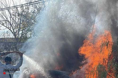 بالفيديو والصور.. استشهاد قيادي عسكري بارز في حزب الله بغارة إسرائيلية جنوبي لبنان