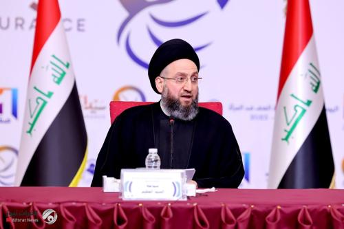 السيد الحكيم يدعو الى الوقوف ضد كل أشكال التمييز والعنف السياسي والعرقي