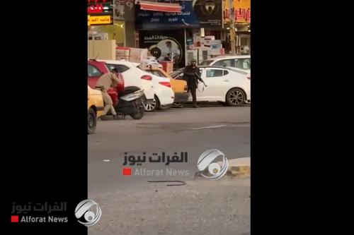 بالفيديو.. القبض على مسلح قبل وقوع كارثة غربي بغداد