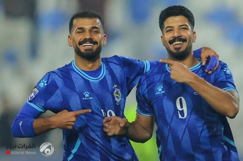 الجوية يهزم نوروز في مباراة مؤجلة وينفرد بصدارة الدوري