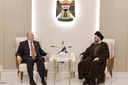 السيد الحكيم يؤكد على عدم المجازفة بما تحقق من منجزات وحفظ النظام السياسي