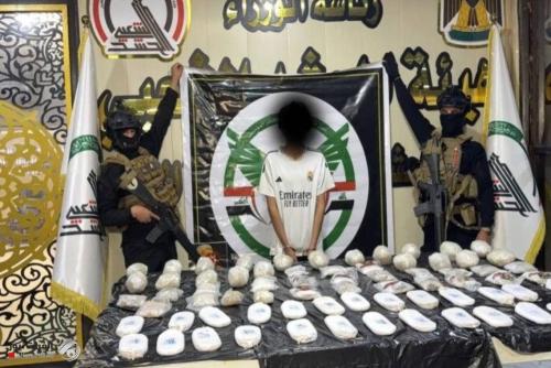 الحشد الشعبي يطيح بأحد كبار تجار المخدرات في القائم