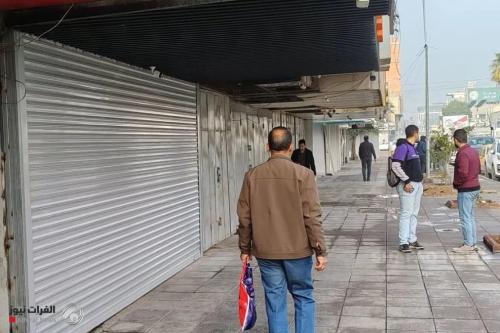 بالفيديو.. اضراب واسع في سوق الشورجة احتجاجاً على زيادة التعرفة الكمركية