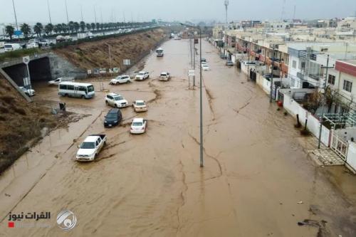 الأنواء الجوية للفرات نيوز: بدء تلاشي المنخفض الجوي وبقاء فرص قليلة للامطار