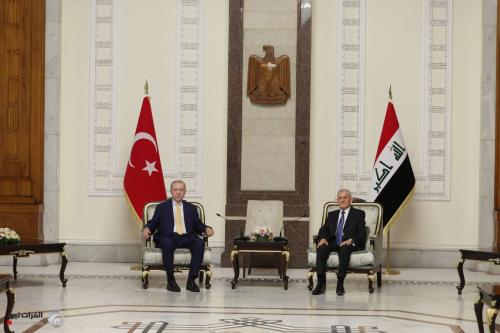 رشيد يشدد على ضمان حصة العراق المائية.. وأردوغان: ندعم العراق لاستكمال طريق التنمية بأسرع وقت
