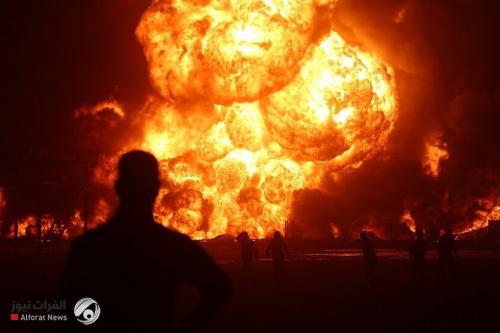 الولايات المتحدة.. انفجار وحريق هائل في مصفاة نفطية