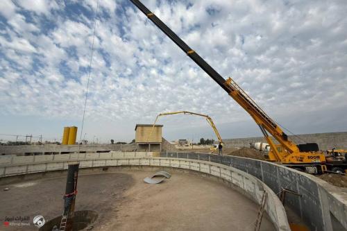 الإعمار تنجز (72)% من مشروع محطتي معالجة الجزيرة والشامية في ذي قار