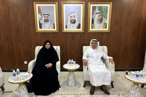 الموسوي تبحث مع السفير الاماراتي دعم حقوق ذوي الهمم