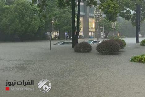 ثمانية قتلى وأربعة مفقودين بفيضانات في الصين