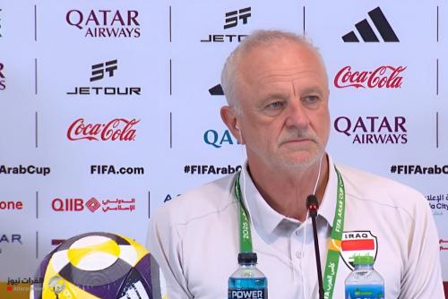 أرنولد: مواجهة الجزائر تحدٍ كبير وهدفنا نهائي كأس العرب