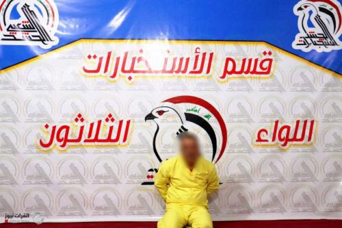 استخبارات الحشد تطيح بعنصر داعشي في سهل نينوى