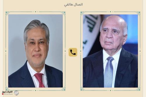وزير الخارجية يناقش مع نظيره الباكستاني مخاطر فتح مضيق هرمز بالقوة