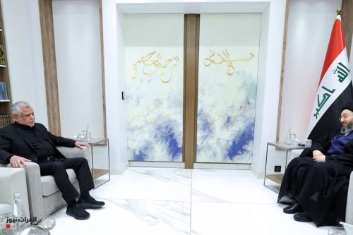 السيد الحكيم والعامري يؤكدان ضرورة استكمال الاستحقاقات الدستورية