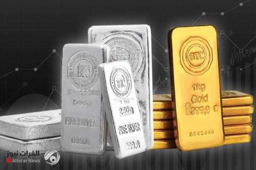 أسعار الذهب والفضة ترتفع مع انخفاض الدولار