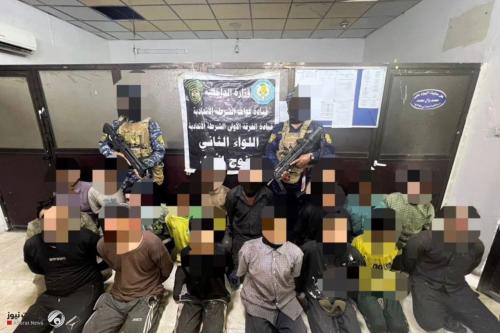 عمليات بغداد تعتقل 25 مخالفاً لحرق نفايات الطمر الصحي